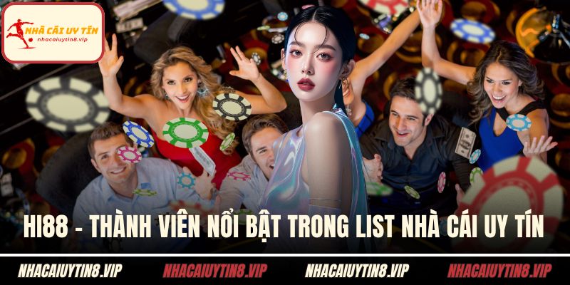 List nhà cái 1 Hi88 - thành viên nổi bật trong list nhà cái uy tín